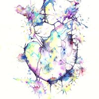 Ohne Titel - Aquarell - 60x80 cm - Januar 2019