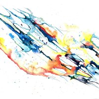 Ohne Titel - Aquarell - Dezember 2019 - 15 x 20 cm