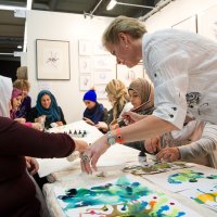 Workshop während der ArtThuer 2018